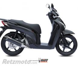 Ligne compl�te MIVV Stronger acier noir/casquette carbone Yamaha SH125