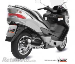 Ligne compl�te MIVV Urban inox bross�/abs noir Suzuki Burgman 400