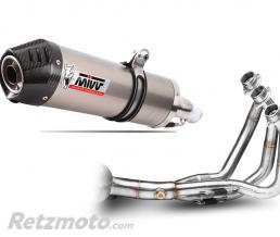 Ligne compl�te MIVV OVAL titane/casquette carbone Yamaha MT-09