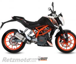 Ligne compl�te MIVV SUONO inox/casquette carbone KTM 390 Duke