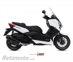 Ligne compl�te MIVV Speed Edge acier noir/casquete carbone Yamaha X-MAX 400