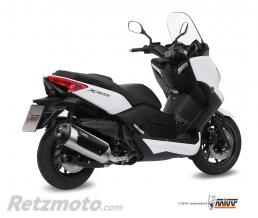 Silencieux MIVV Urban inox bross�/casquette ABS noir Yamaha X-MAX 400