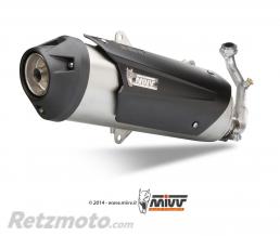MIVV Silencieux MIVV Urban catalys�e inox bross�/abs noir Yamaha X-MAX 400
