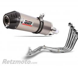 Ligne compl�te MIVV OVAL titane/casquette carbone Honda CBR650F