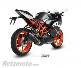 Ligne compl�te MIVV SUONO inox/casquette carbone KTM RC125