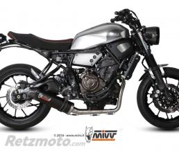 Ligne compl�te MIVV Oval inox silencieux carbone Yamaha XSR700