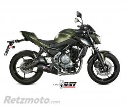 Ligne compl�te MIVV Oval inox silencieux carbone/casquette carbone Kawasaki Z650
