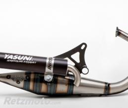 Echappement YASUNI Z acier silencieux aluminium noir