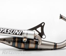Echappement YASUNI Z acier silencieux aluminium noir