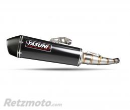 Echappement YASUNI Scooter 4 Black Edition inox noir/casquette carbone Yamaha X-MAX 125