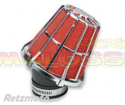 Filtre � air MALOSSI E5 �38mm sp�cifique PHVA/PHBN avec cage chrome