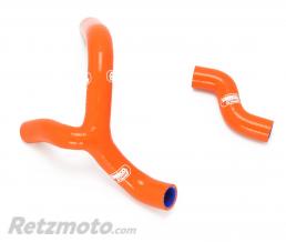 Durites de radiateur SAMCO kit transformation Y orange - 4 durites KTM EXC-R400