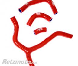 SAMCO SPORT Durites de radiateur SAMCO kit transformation Y rouge - 4 durites Honda CRF450R