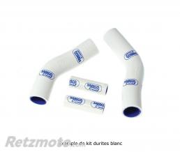 Durites de radiateur SAMCO type origine blanc - 2 durites Kawasaki ER6N/F