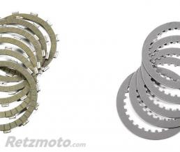 Kit disques garnis + lisses d'embrayage NEWFREN Standard