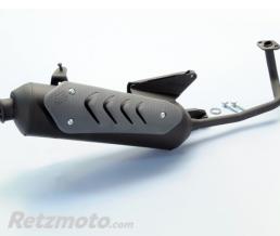 Ligne compl�te POLINI Original acier/silencieux acier noir Kymco Agility 50