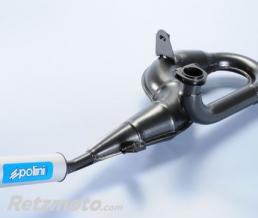 Echappement POLINI Echappement type d�tente Acier noir/silencieux aluminium Piaggio Vespa PX125