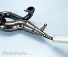 Echappement POLINI Echappement type d�tente Acier noir/silencieux aluminium Piaggio Vespa PX200