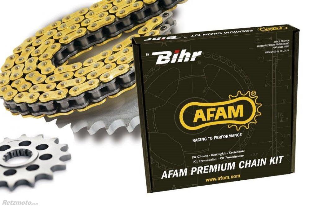 Kit chaîne HONDA CB1300 F AFAM 530XHR2 18x39 super-renforcée (couronne standard) Kit chaîne HONDA CB1300 F AFAM 530XHR2 18x39 super-renforcée (couronne standard)