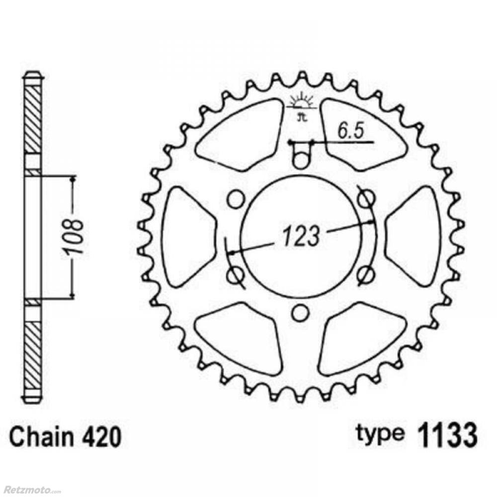 Couronne B1 acier standard - 420 Couronne B1 acier standard - 420
